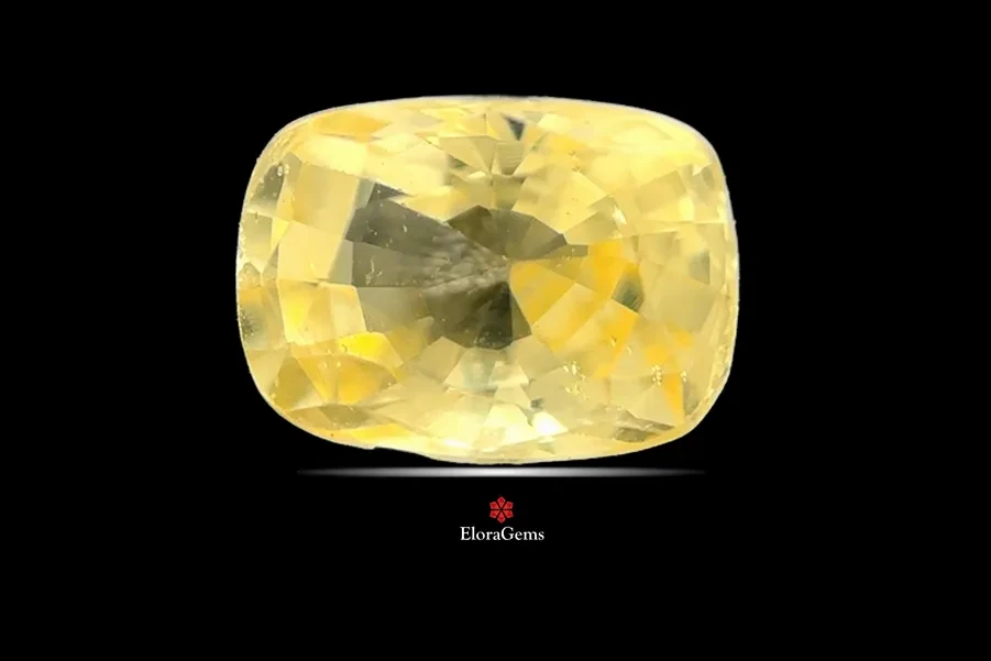 Yellow Sapphire (Pukhraj) 5x4 MM 0.55 carats