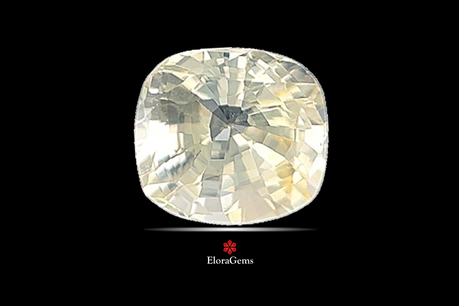 Yellow Sapphire (Pushparag) 8x7 MM 2.25 carats