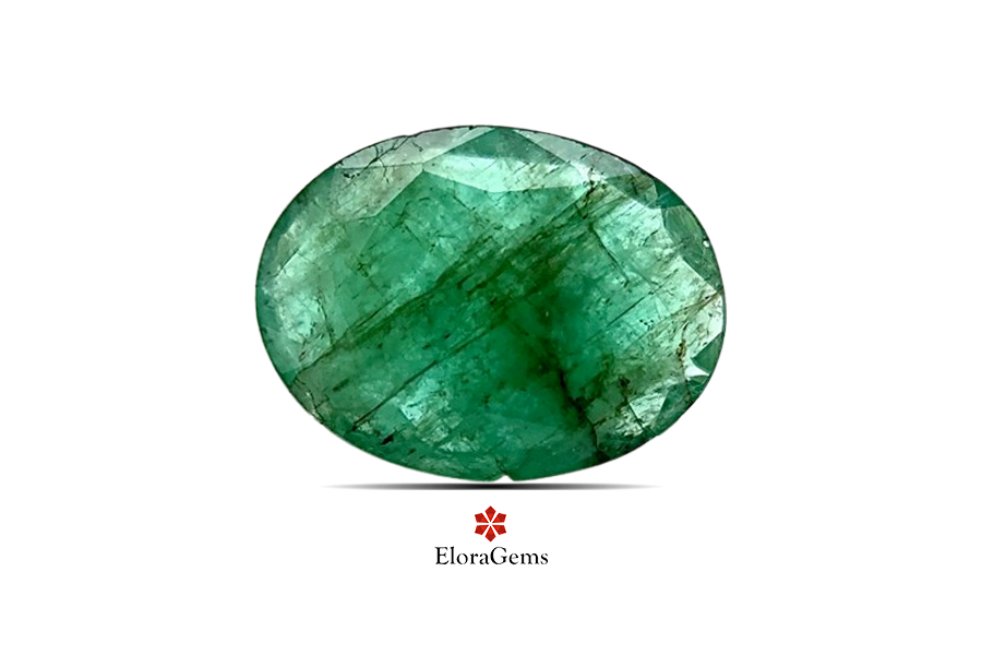 Emerald (Maragadham) 12x9 MM 2.88 carats