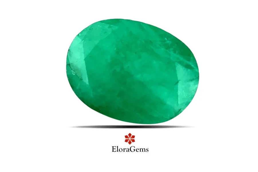 Emerald (Maragadham) 12x9 MM 3.79 carats