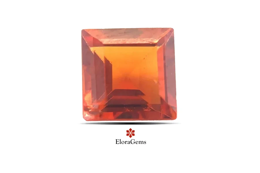 Hessonite (Gomed) 5x5 MM 0.74 carats