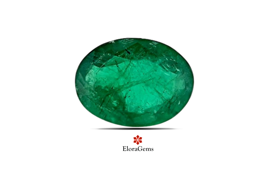 Emerald (Maragadham) 9x7 MM 1.35 carats