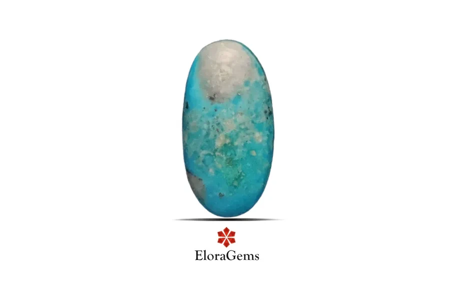 Turquoise 17x19 MM 6.45 carats