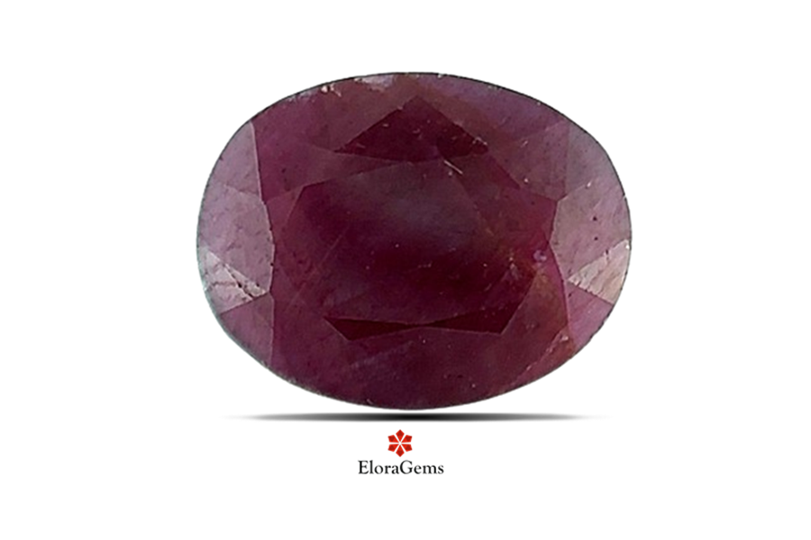 Ruby (Manik) 11x9 MM 3.02 carats