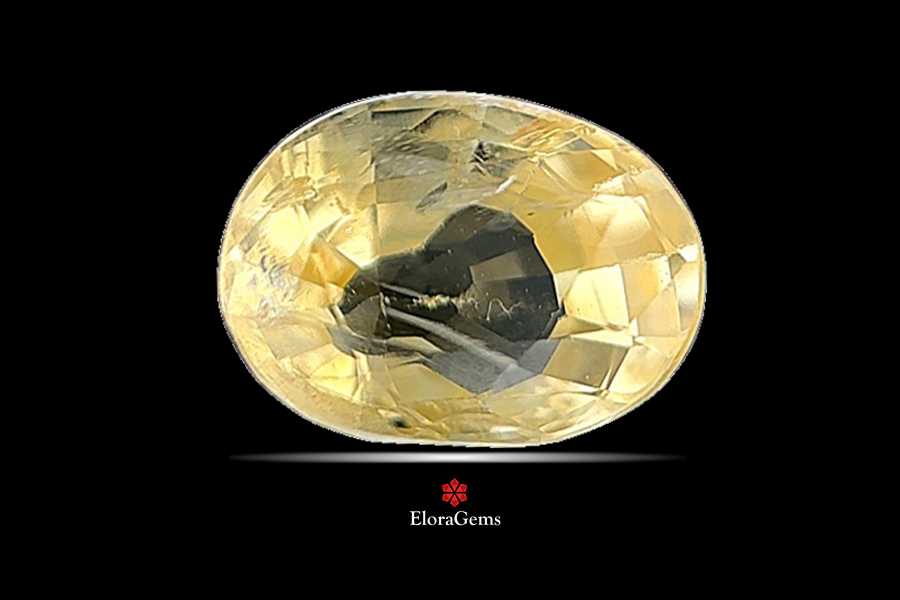 Yellow Sapphire (Pushparag) 9x6 MM 2.48 carats