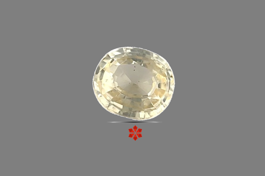 Yellow Sapphire (Pushparag) 6x6 MM 1.01 carats