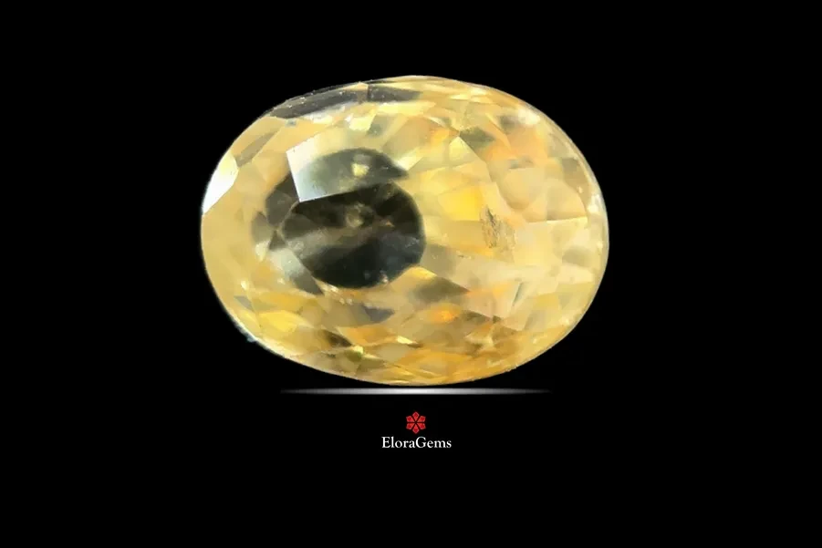 Yellow Sapphire (Pukhraj) 8x6 MM 2.21 carats