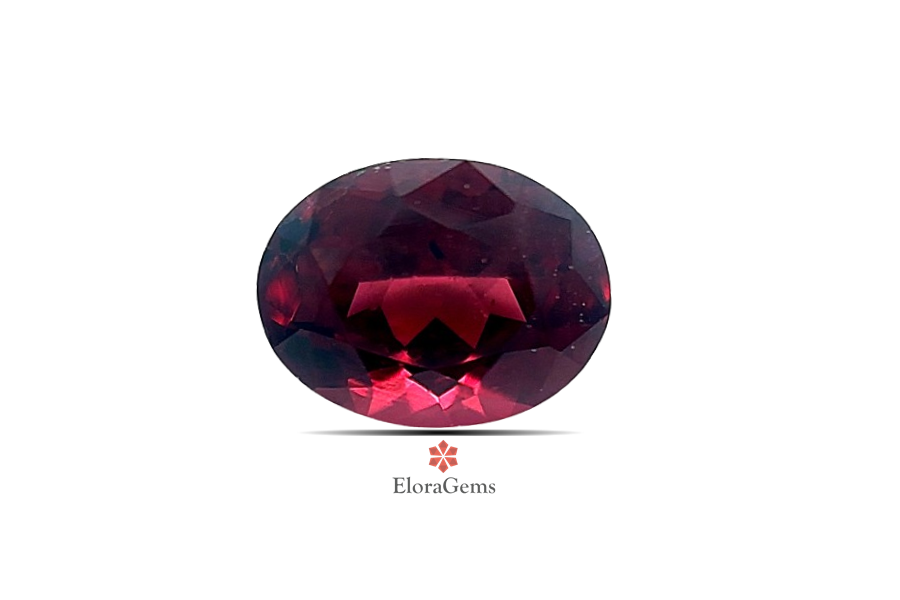 Rhodolite Garnet 10x8 MM 3.46 carats