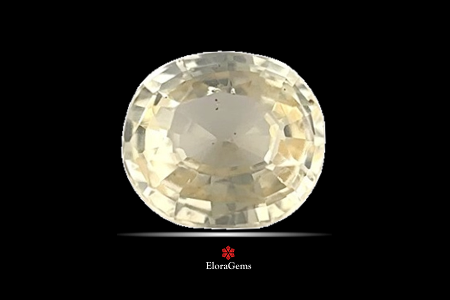 Yellow Sapphire (Pushparag) 6x6 MM 1.01 carats