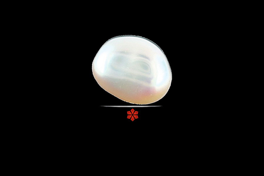 Pearl 8x6 MM 1.86 carats