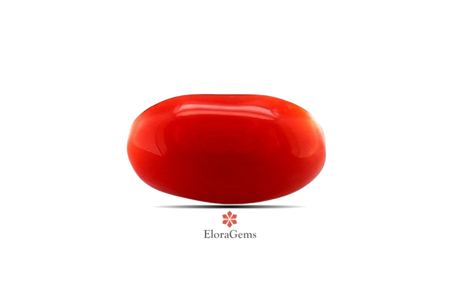 Red Coral 11x7 MM 2.12 carats