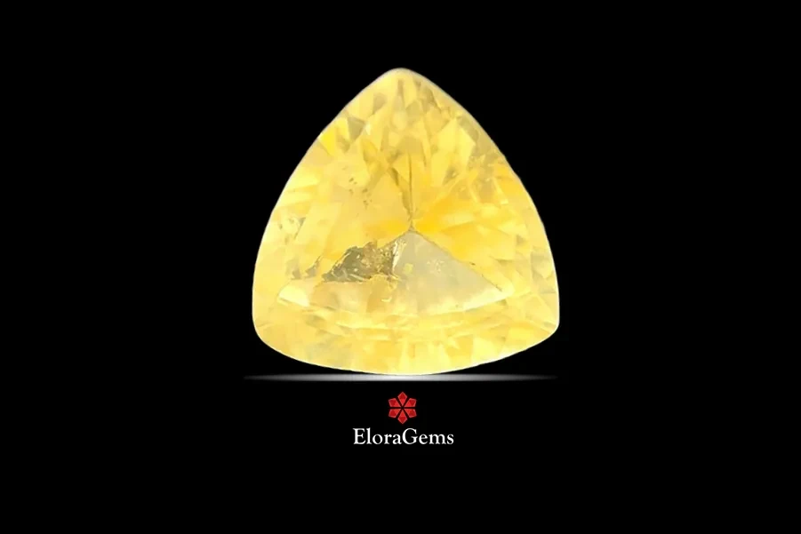 Yellow Sapphire (Pukhraj) 5x5 MM 0.68 carats