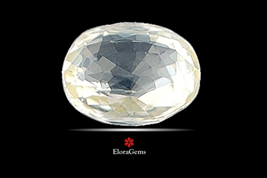 Yellow Sapphire (Pushparag) 8x6 MM 2.16 carats