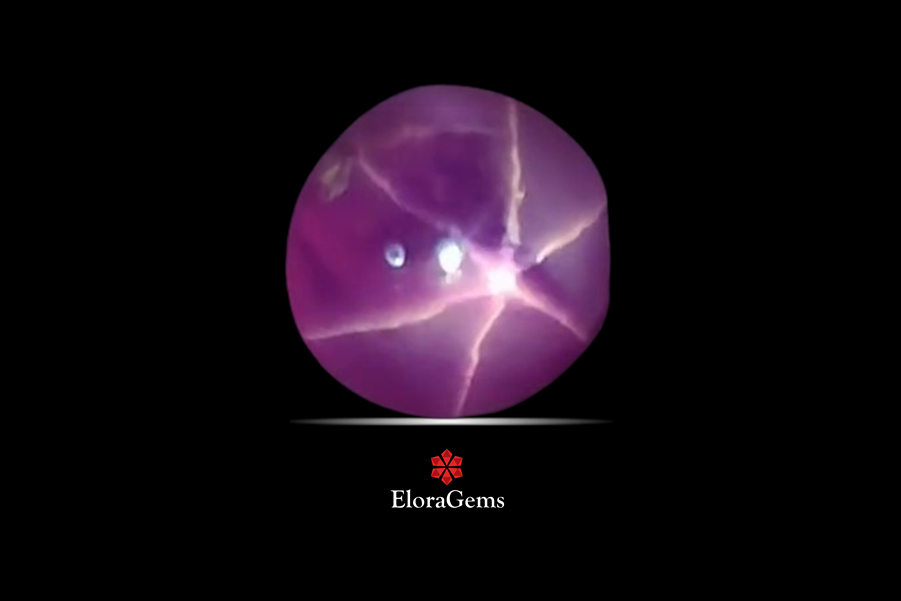 Star Ruby 6x6 MM 1.04 carats