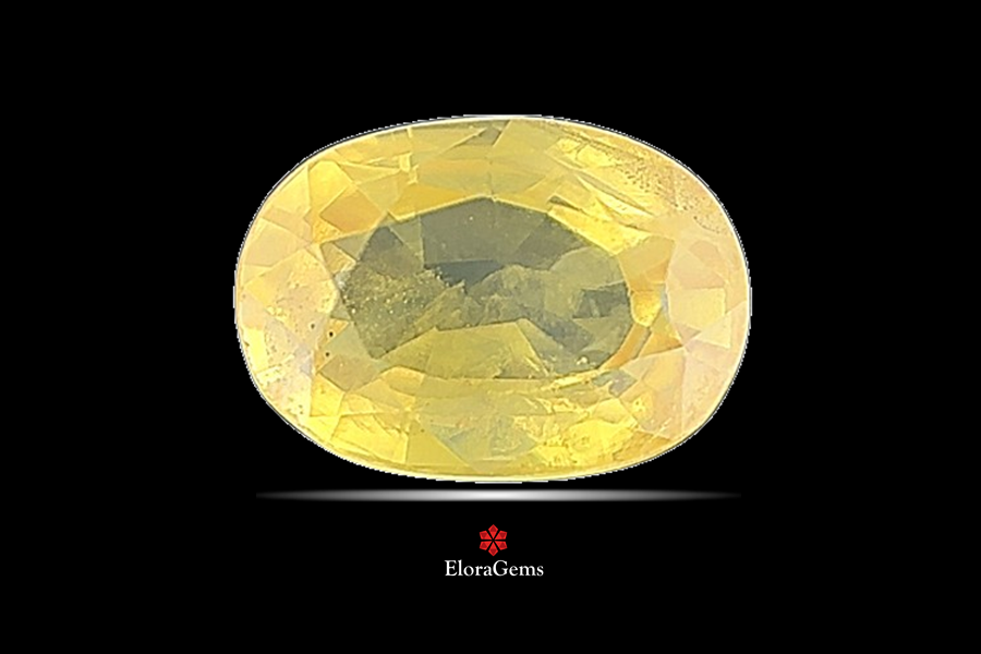 Yellow Sapphire (Pushparag) 9x0 MM 2.22 carats