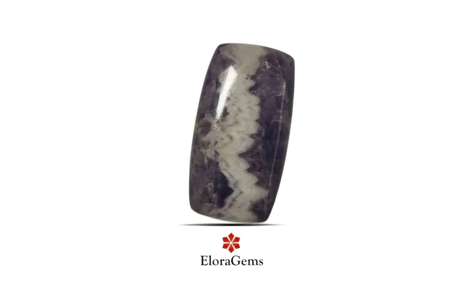 Amethyst Lace Agate 41x22 MM 48.85 carats