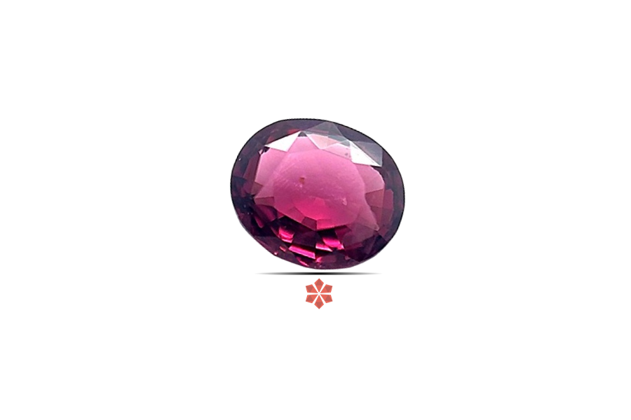 Rhodolite Garnet 8x6 MM 1.65 carats