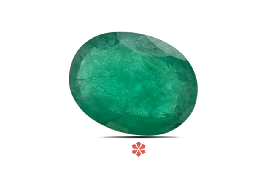 Emerald (Maragadham) 9x7 MM 1.54 carats