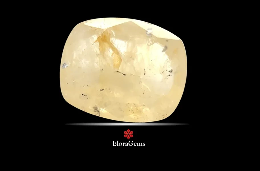 Yellow Sapphire (Pushparag) 14x11 MM 7.5 carats
