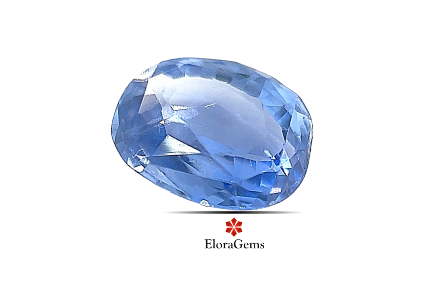 Blue Sapphire (Neelam) 9x7 MM 2.42 carats