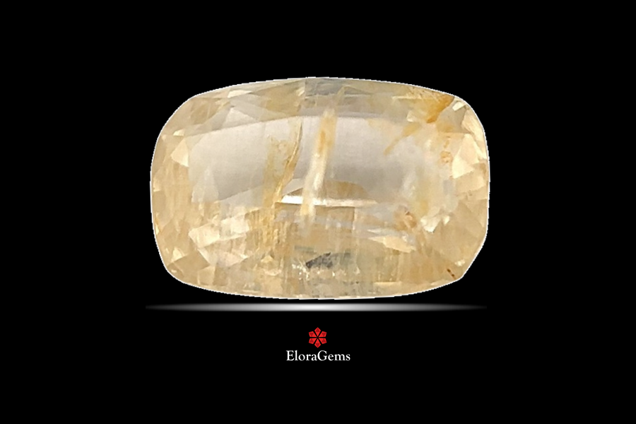 Yellow Sapphire (Pushparag) 10x7 MM 3.18 carats