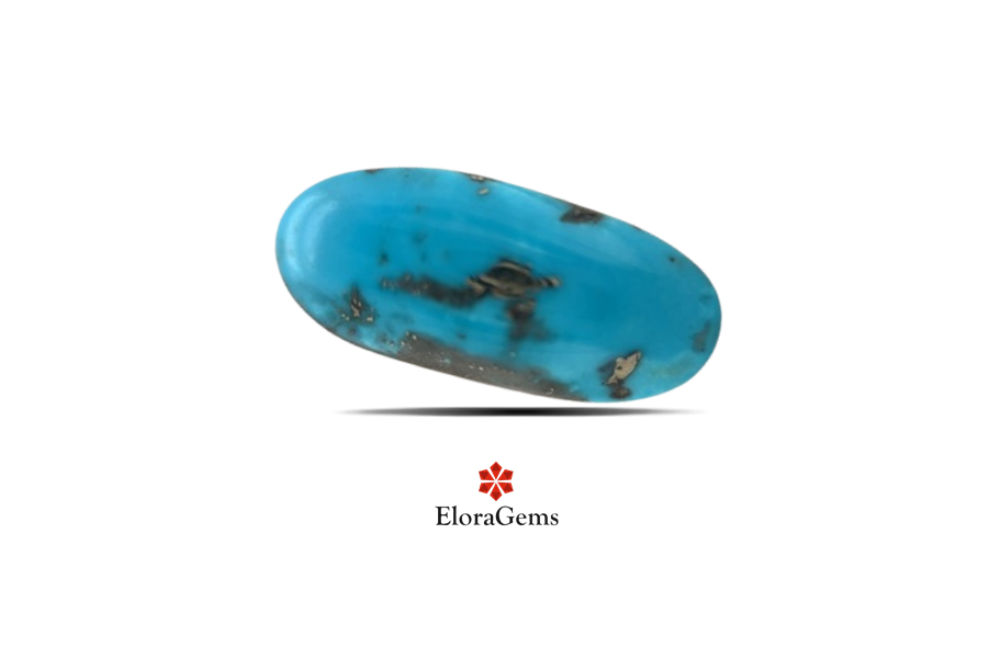 Turquoise(Firoza) 25x12 MM 15.88 carats