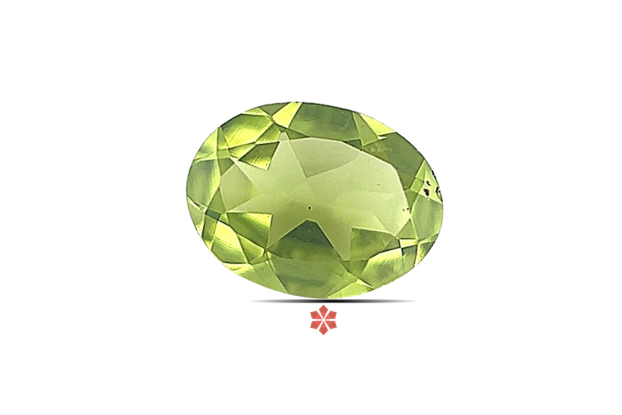 Peridot 8x6 MM 1 carats