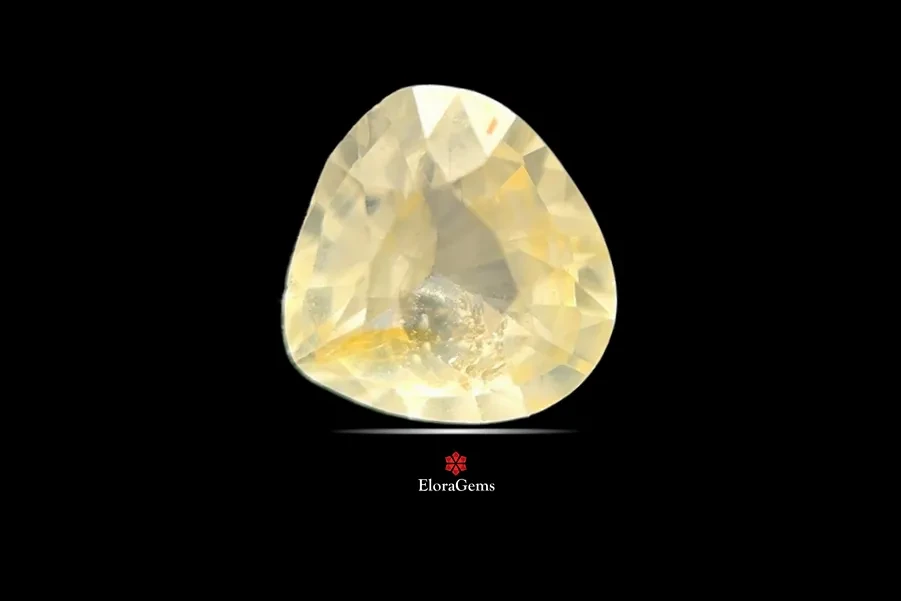 Yellow Sapphire (Pukhraj) 6x6 MM 0.91 carats