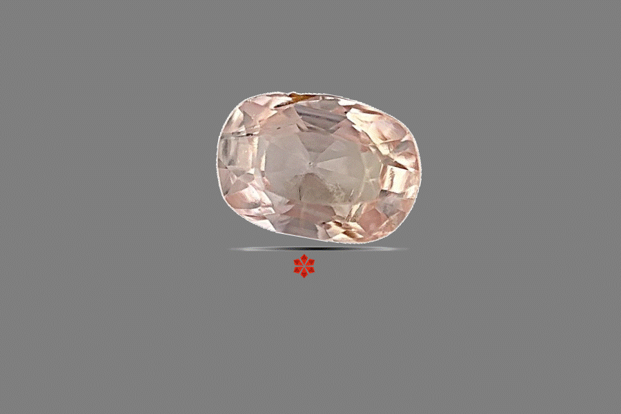 Yellow Sapphire (Pushparag) 7x5 MM 1.13 carats