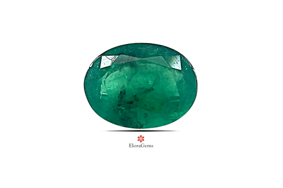 Emerald (Maragadham) 8x6 MM 1.1 carats