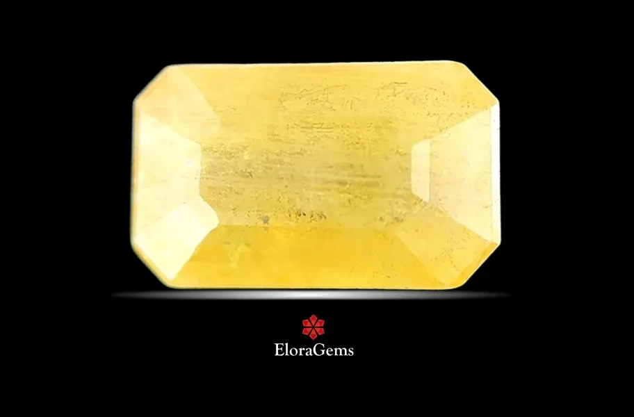 Yellow Sapphire (Pushparag) 11x7 MM 3.67 carats