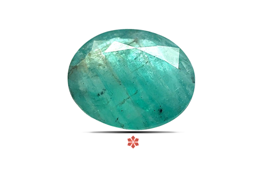 Emerald (Maragadham) 10x8 MM 2.3 carats