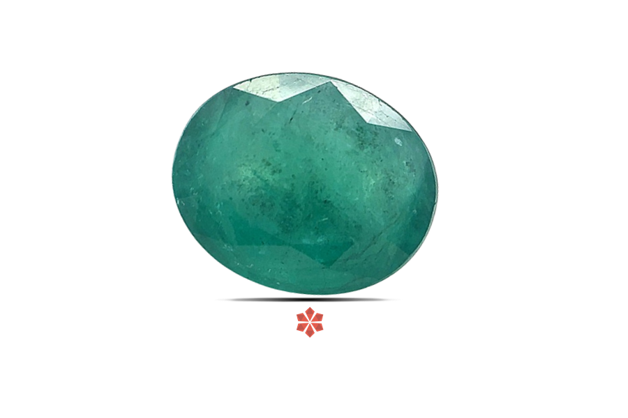 Emerald (Maragadham) 9x8 MM 2.43 carats