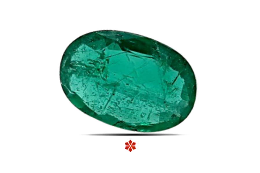 Emerald (Maragadham) 8x6 MM 1.04 carats