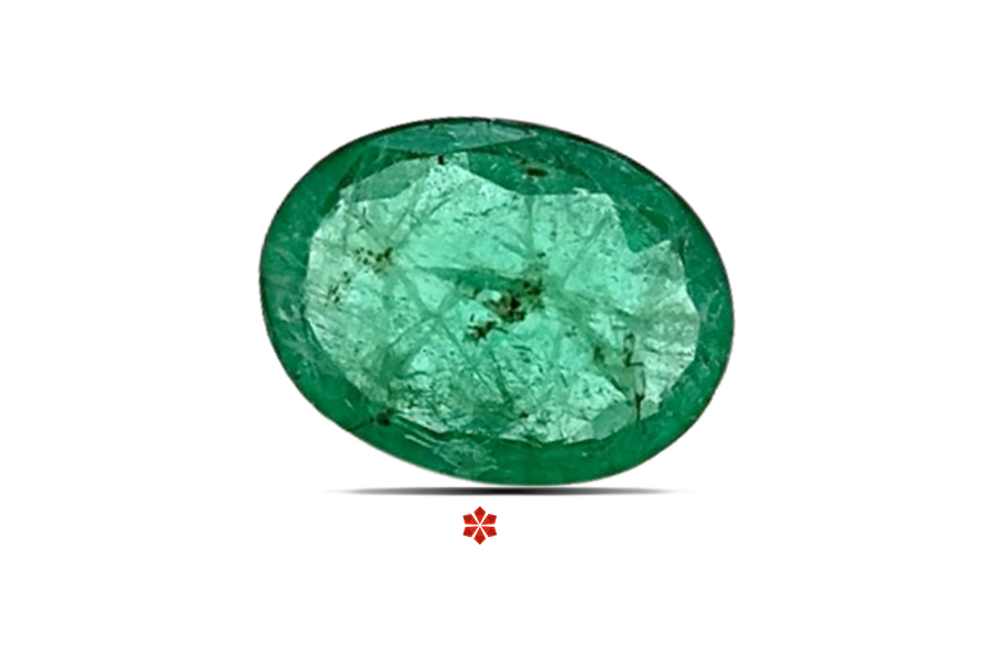 Emerald (Maragadham) 8x6 MM 0.86 carats
