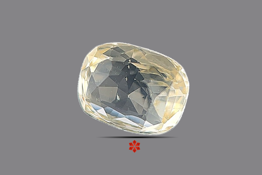 Yellow Sapphire (Pushparag) 8x6 MM 2.02 carats