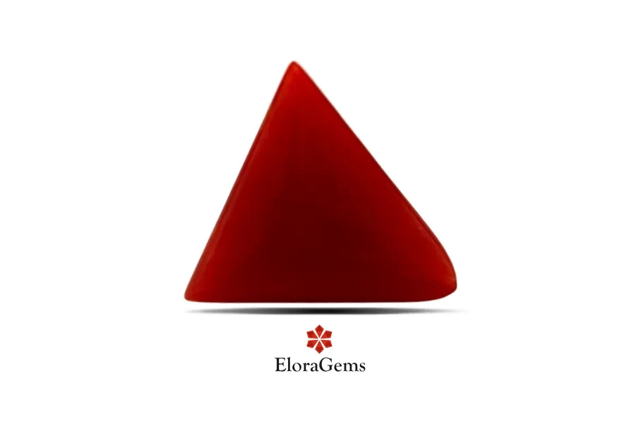 Red Coral (Pavalam) 12x12 MM 4.21 carats