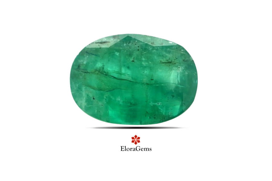 Emerald (Maragadham) 15x0 MM 6.61 carats