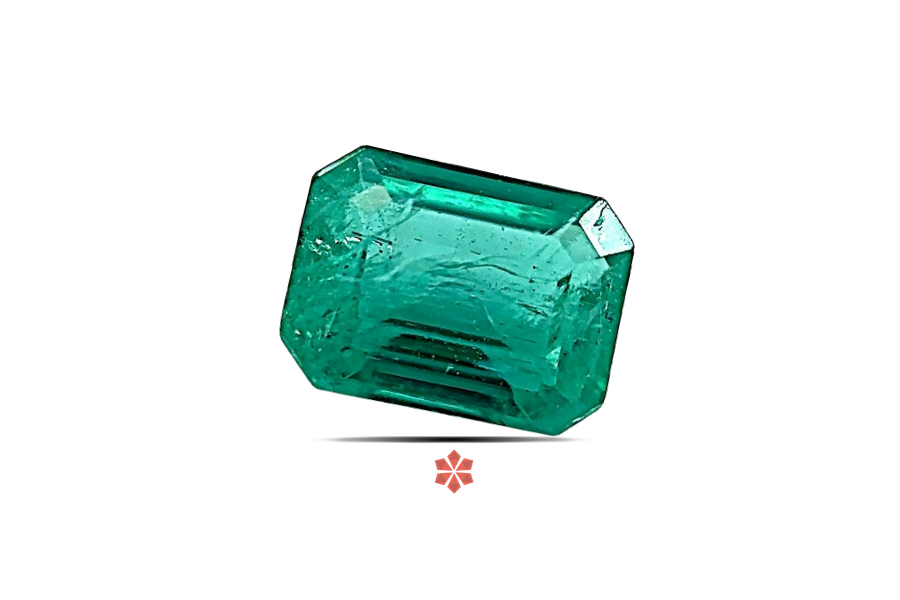 Emerald (Maragadham) 8x6 MM 1.65 carats