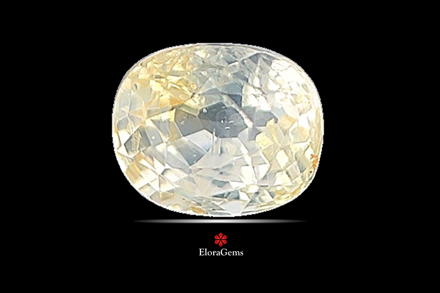 Yellow Sapphire (Pushparag) 8x6 MM 2.43 carats