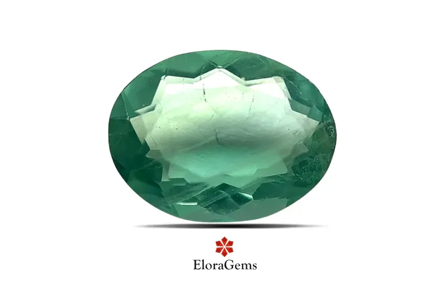 Fluorite 12x10 MM 5.06 carats