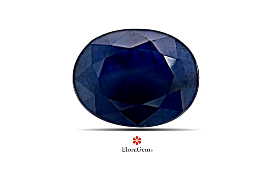 Blue Sapphire (Neelam) 11x9 MM 4.37 carats