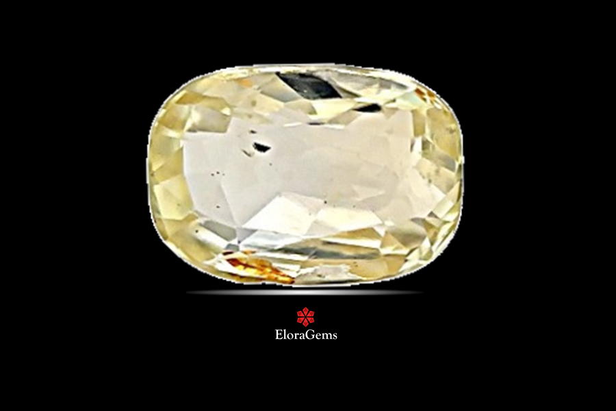 Yellow Sapphire (Pushparag) 7x5 MM 1.18 carats