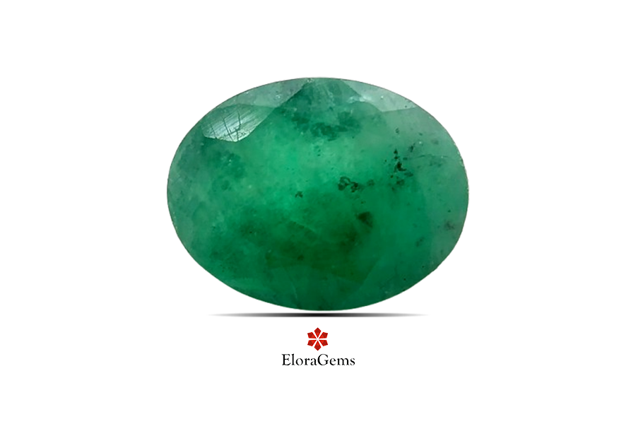 Emerald (Maragadham) 8x6 MM 1.64 carats