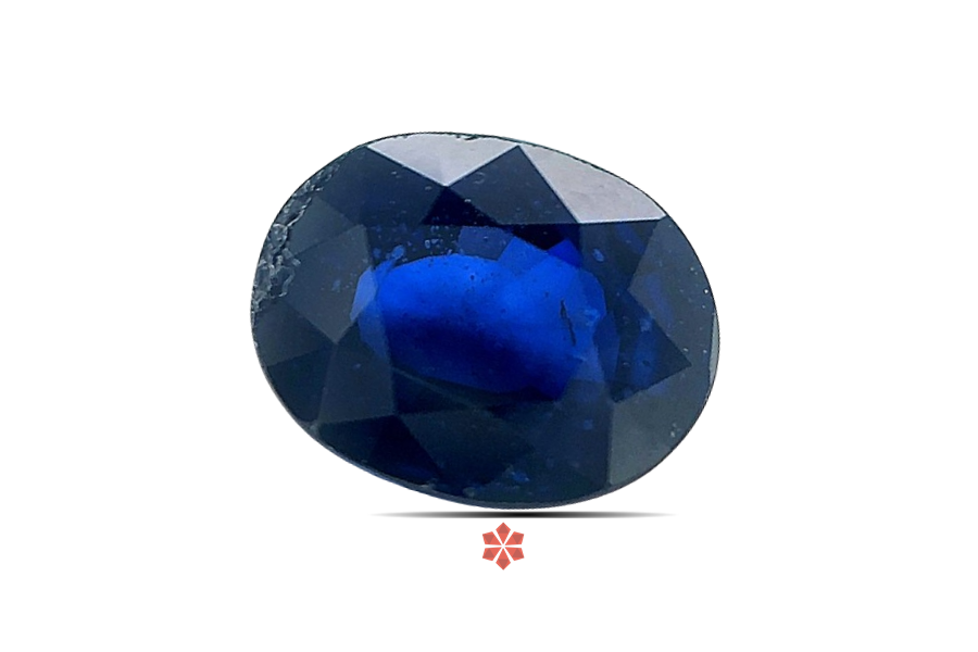 Blue Sapphire (Neelam) 9x7 MM 2.38 carats