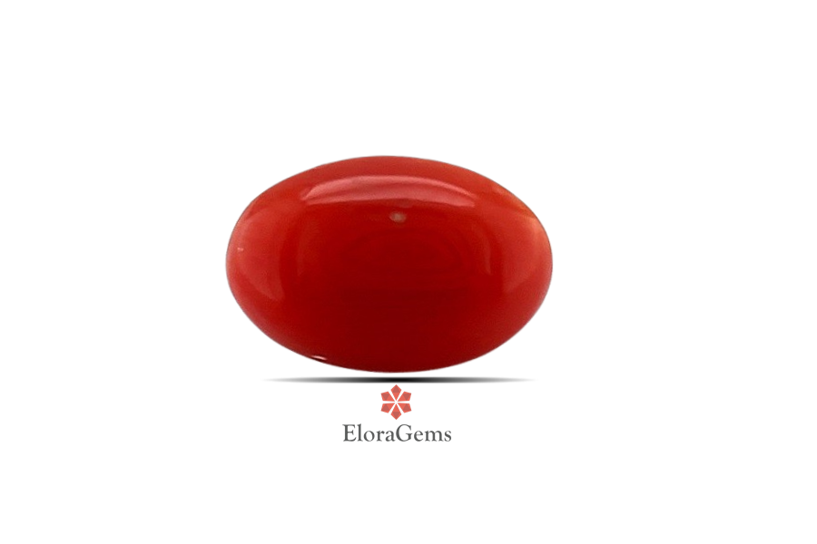 Red Coral 10x7 MM 2.38 carats