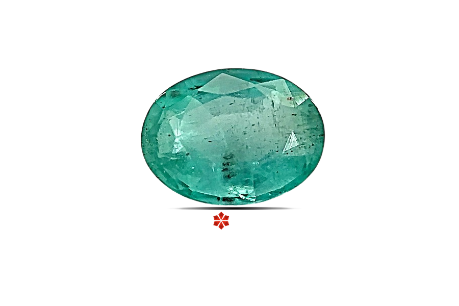 Emerald (Maragadham) 7x6 MM 0.98 carats