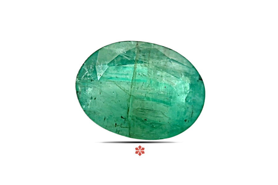 Emerald (Maragadham) 12x9 MM 3.94 carats
