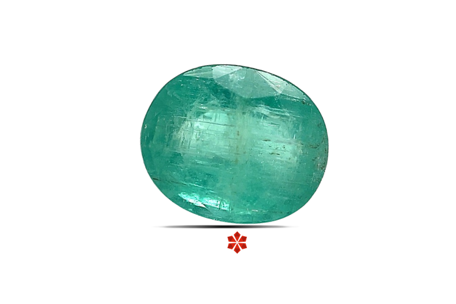 Emerald (Maragadham) 9x8 MM 2.56 carats