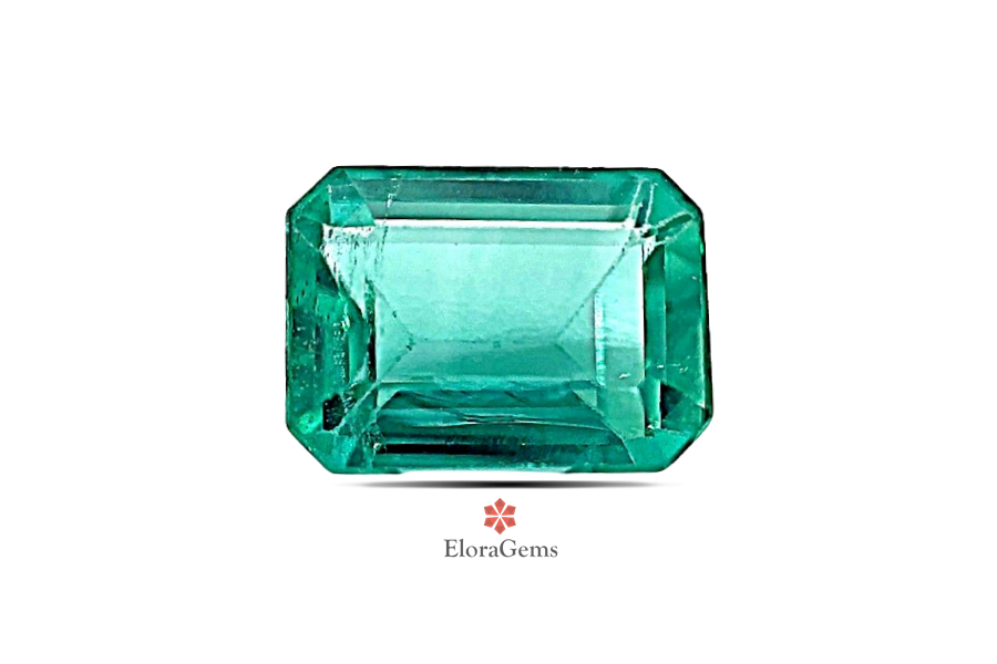 Emerald (Maragadham) 8x6 MM 1.36 carats